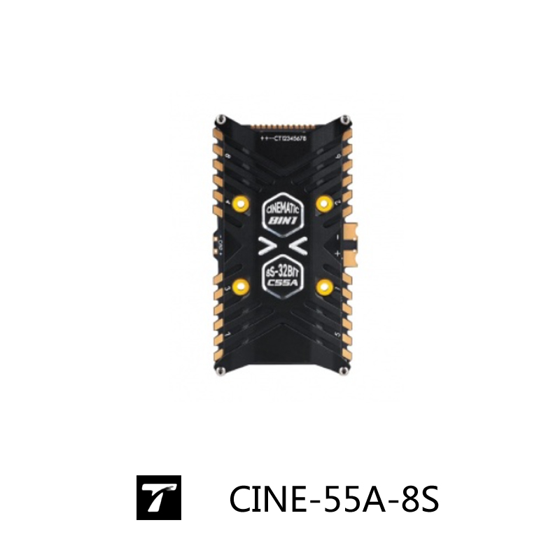 T-Motor F7 Pro Flight Controller - CINE-55A-8S-BLHeli_32 8-IN-1 Профессиональный Cinematic ESC T-MotorHobby