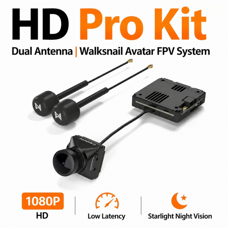 Walksnail Avatar Hd Pro Kit - Комплект Walksnail Avatar HD Pro Kit: