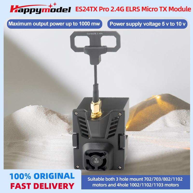 Happymodel Expresslrs Elrs Es24Tx Pro 1000Mw - Модуль передатчика Happymodel ES24TX Pro 2.4GHz