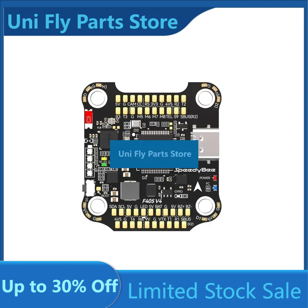Комплект SpeedyBee F405 V4 BLS – обзор и цена Speedybee F405 V4 Bls 55A Stack