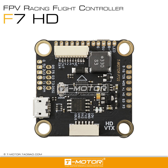 Полетный контроллер T-MOTOR F4 – обзор и цена T-Motor F7 Pro Flight Controller