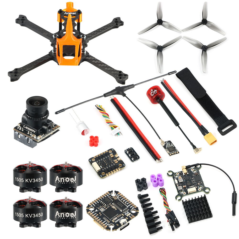 Комплект для FPV-дрона Angel35 – обзор и цена Speedybee F405 V4 Bls 55A Stack